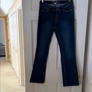 White House Black Market Dark Blue Boot Cut Jeans